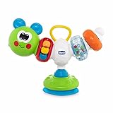 Chicco Phill El Gusano, Juguete para Trona de Bebés, Juego con Ventosa y Actividades Manuales, Multicolor, Juguete Bebés 6-36 Meses